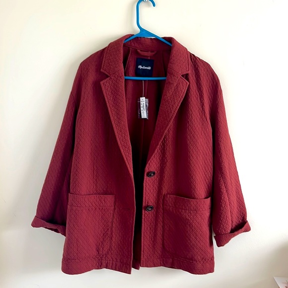 Madewell Jackets & Blazers - NWT Madewell Quilted Blazer- Final Price